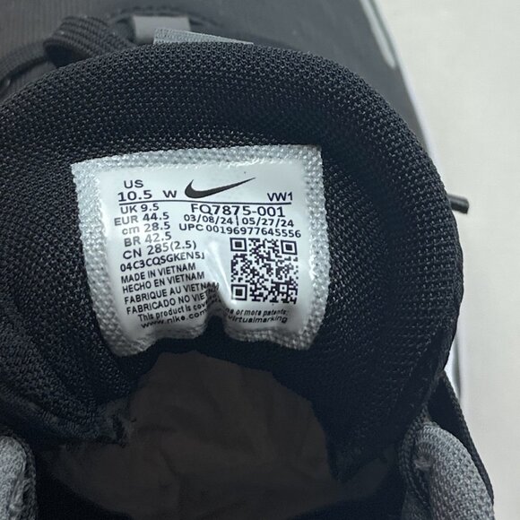 Nike Free Golf Next Nature Mens Wide Width Black Golf Shoes Spikeless FQ7875-001 - Picture 12 of 12